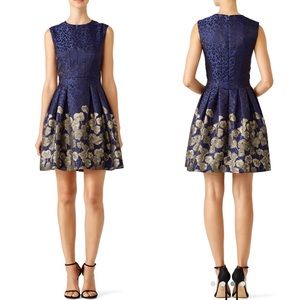Mark & James by Badgley Mischka Cheetah Crawl Cocktaill Dress